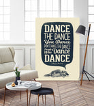 Platypus The Wise by Victor Vercesi on GIANT ART - white typography