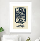 Platypus The Wise by Victor Vercesi on GIANT ART - white typography