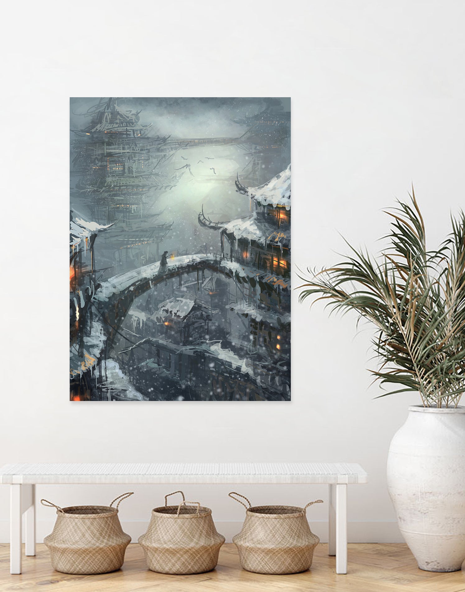 Winter by Ling Wang on GIANT ART - digital painting