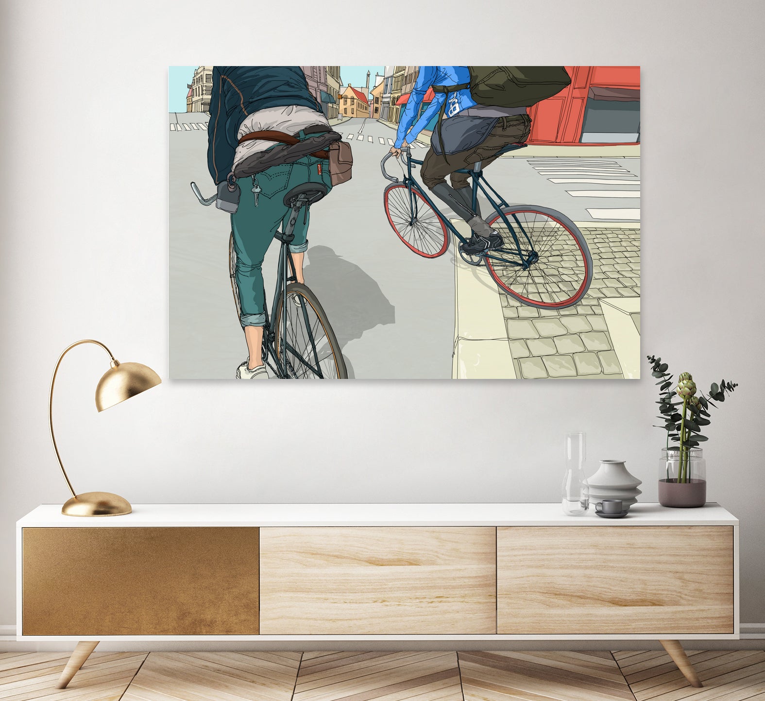 City traveler by Wonman Kim on GIANT ART - gray digital painting