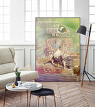 Born To Be Queen by Marcel Lisboa on GIANT ART - green digital painting