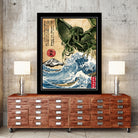Great Old One in Japan by Antonio Camarena on GIANT ART - black digital painting