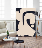 Abstract Shapes Print 07 by Afdan Zulhi Aldenar on GIANT ART - black digital drawing