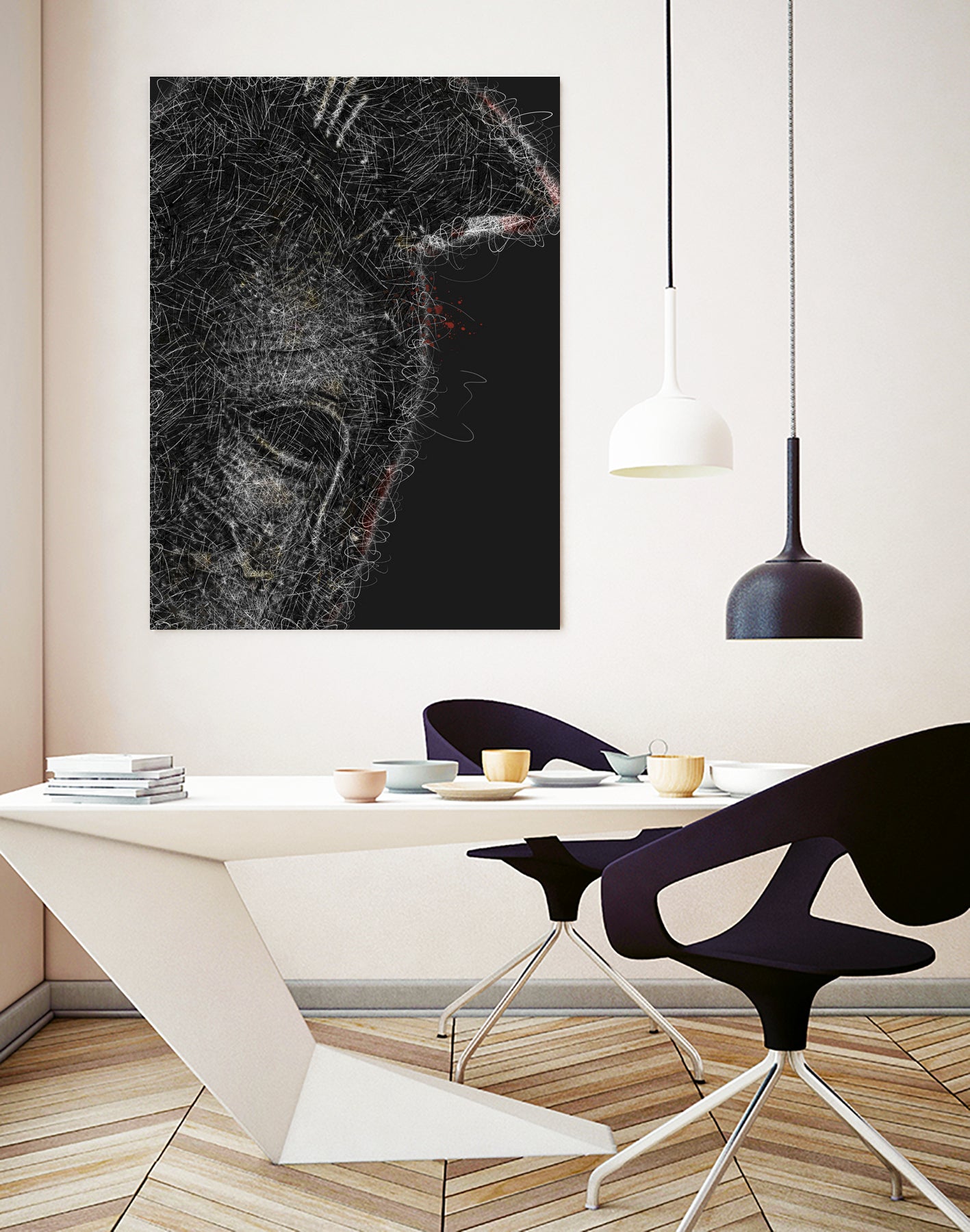 GREEK WAR #1 by MAX HARD on GIANT ART - black vector illustration