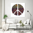 Peaceful Landscape by Hector Mansilla on GIANT ART - red digital drawing