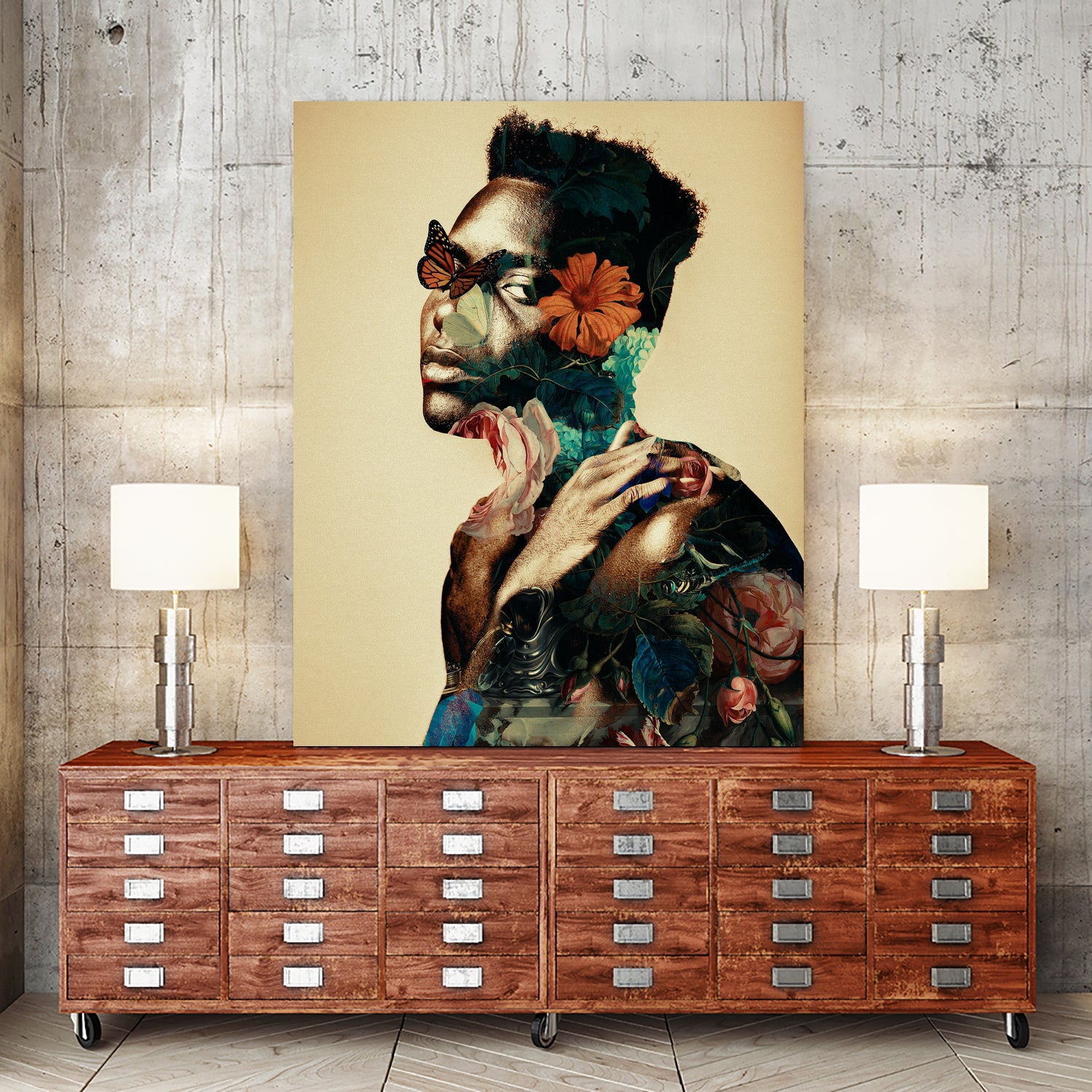 Tender Growth by Shaylin Wallace on GIANT ART - yellow photo manipulation