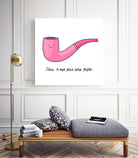 Pipe by Idil Keysan on GIANT ART - pink digital drawing