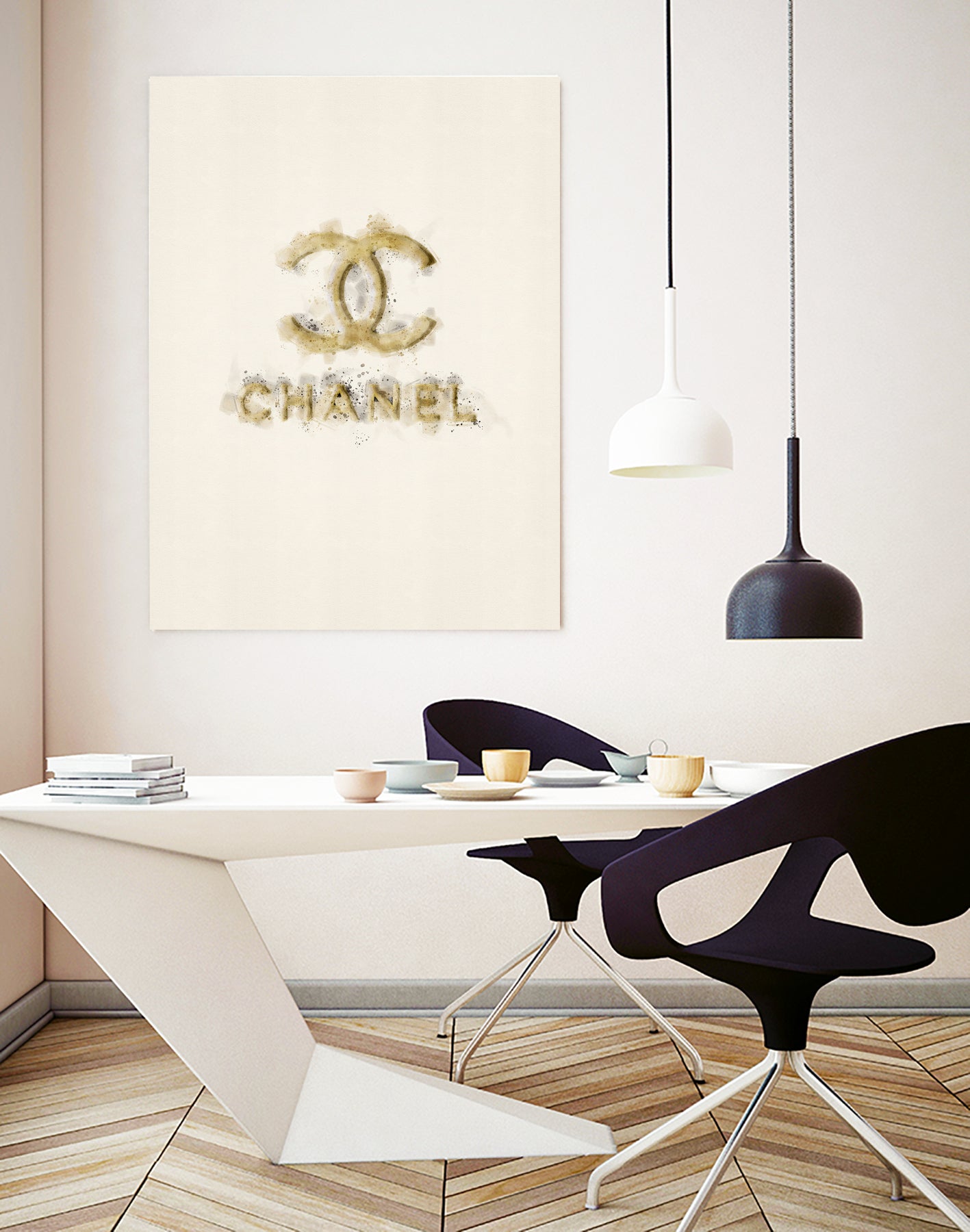 Chanel by miguel angel romero franco on GIANT ART - white digital drawing