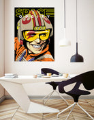 Space Oddity by Bily Mariano da Luz on GIANT ART - orange digital drawing