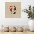 Minnie Riperton - Soul Sista by Carlos Quiterio on GIANT ART - brown digital painting