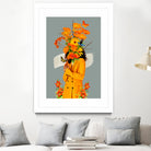 woman bloom collage by edson ramos on GIANT ART - gray photo manipulation