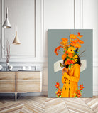 woman bloom collage by edson ramos on GIANT ART - gray photo manipulation