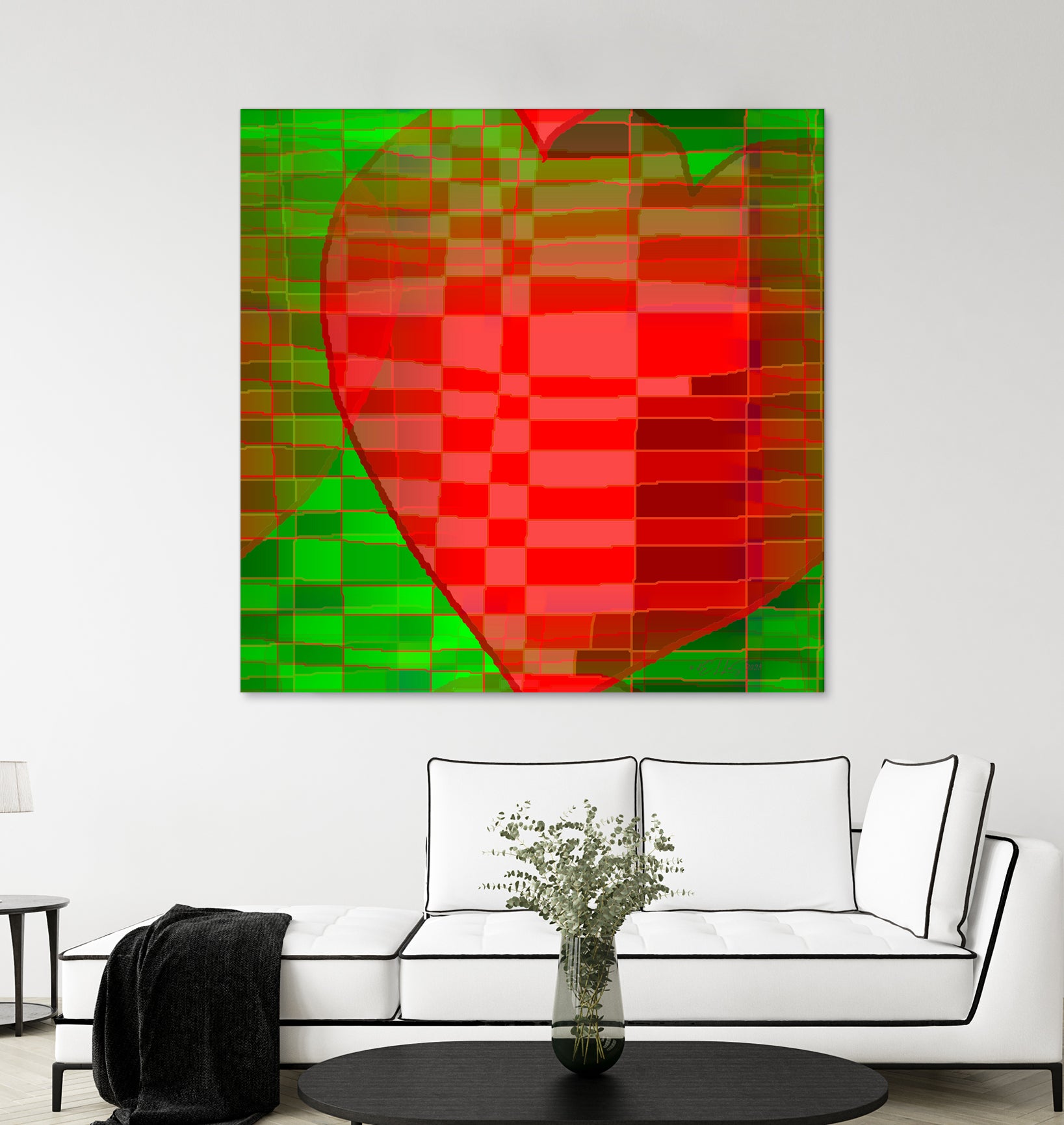 Muttertag 2023 by Thomas Dellenbach dELLaS on GIANT ART - red digital painting