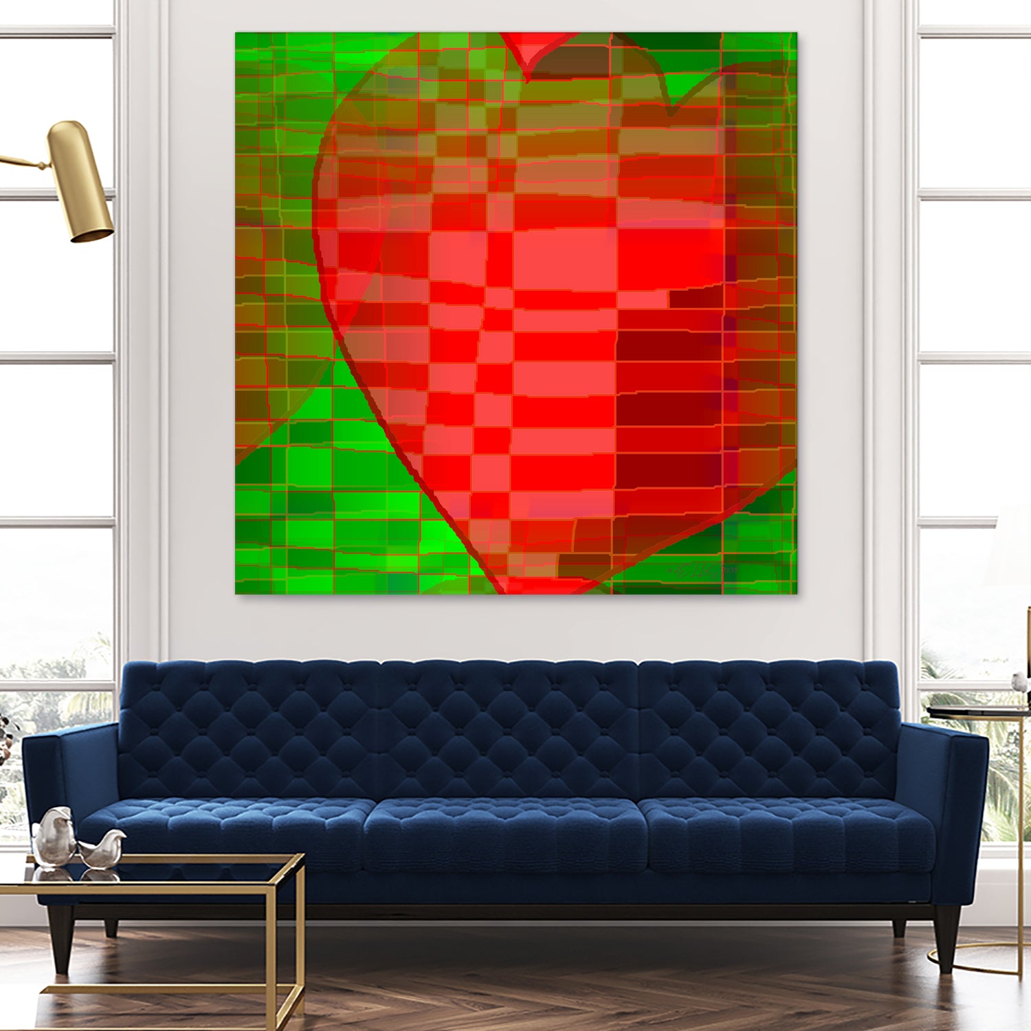 Muttertag 2023 by Thomas Dellenbach dELLaS on GIANT ART - red digital painting