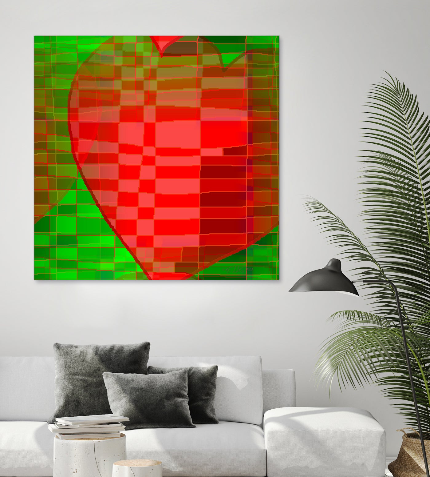 Muttertag 2023 by Thomas Dellenbach dELLaS on GIANT ART - red digital painting