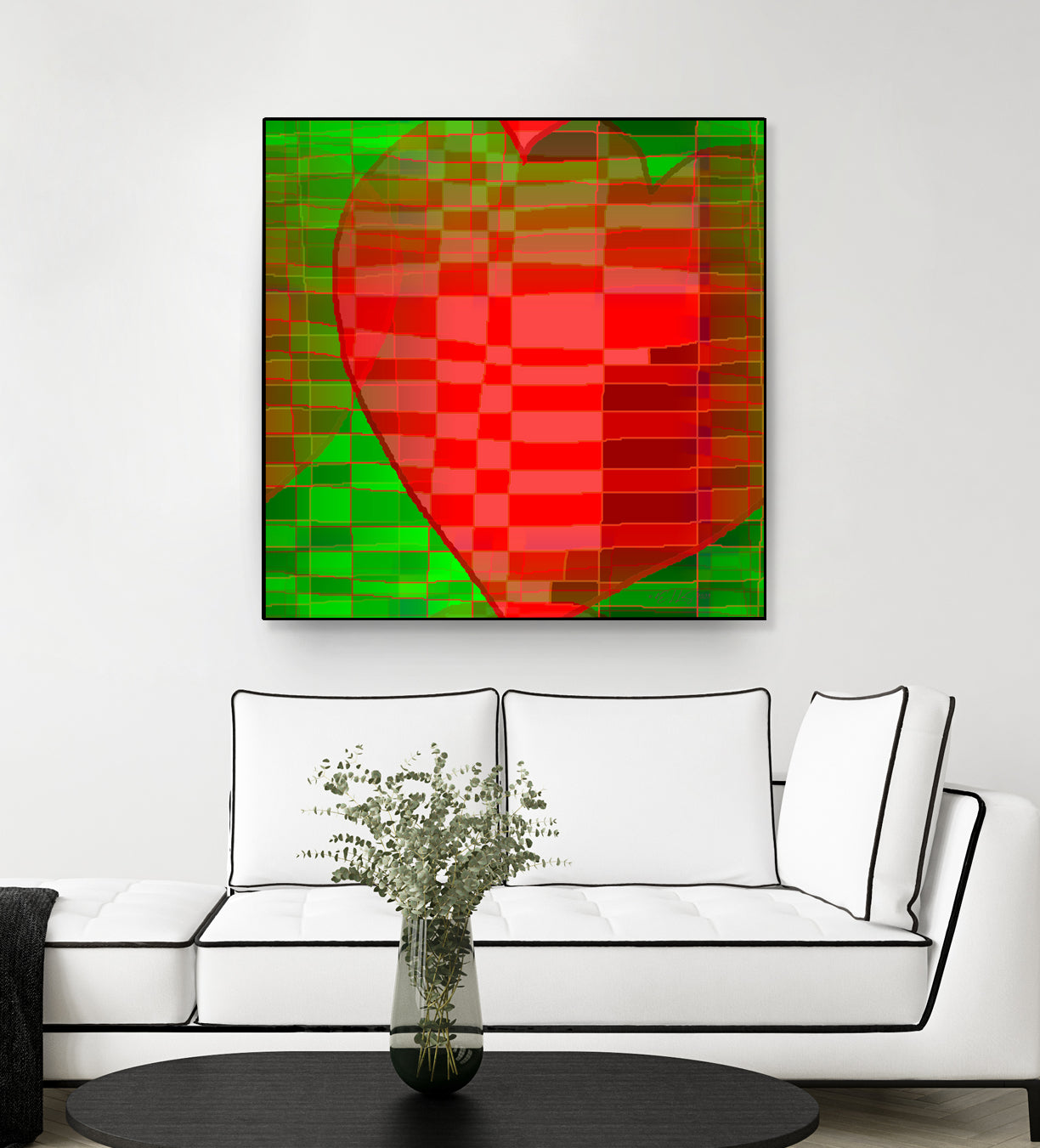 Muttertag 2023 by Thomas Dellenbach dELLaS on GIANT ART - red digital painting