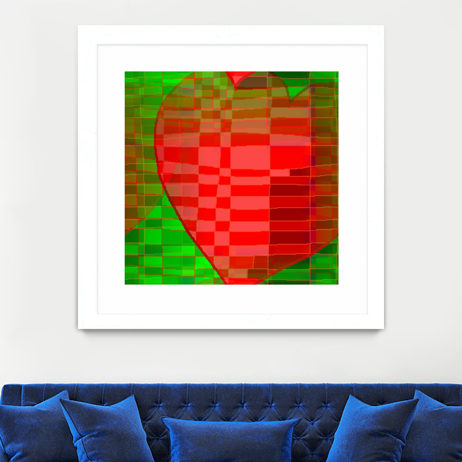 Muttertag 2023 by Thomas Dellenbach dELLaS on GIANT ART - red digital painting