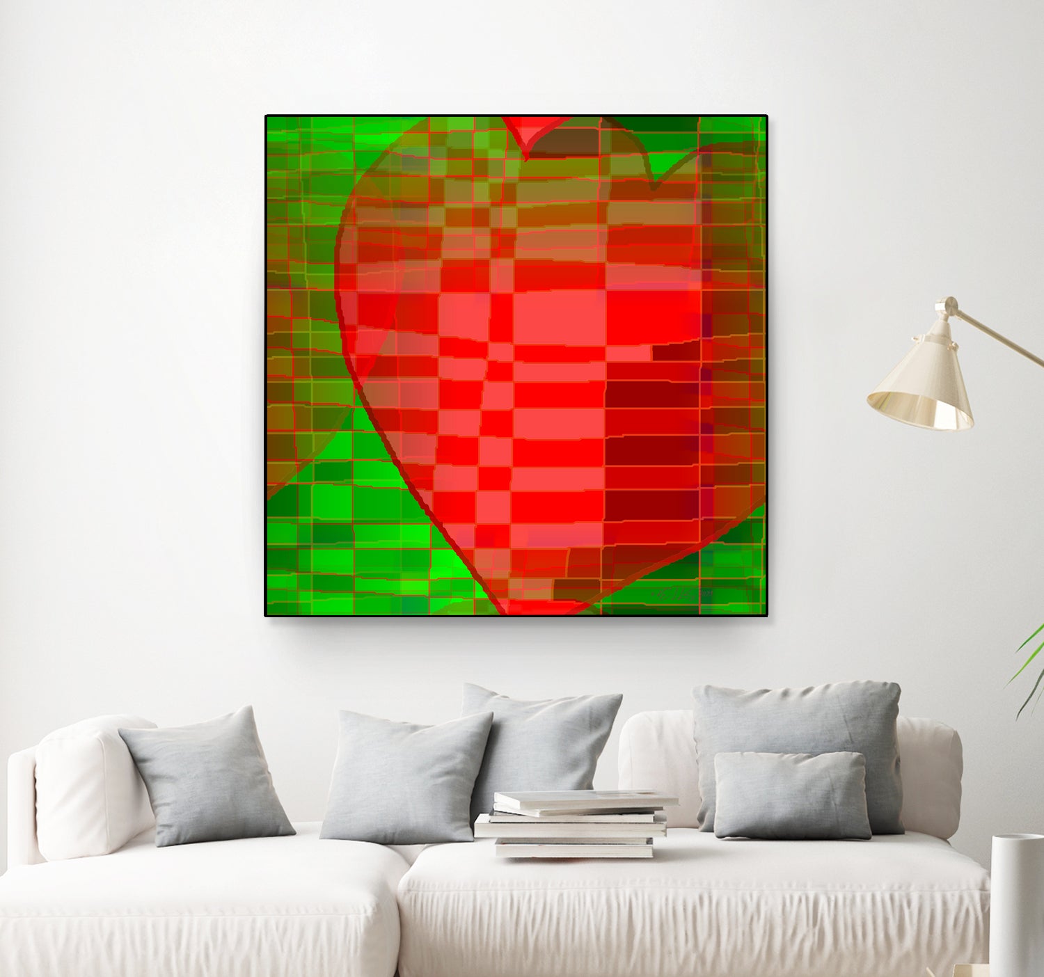 Muttertag 2023 by Thomas Dellenbach dELLaS on GIANT ART - red digital painting