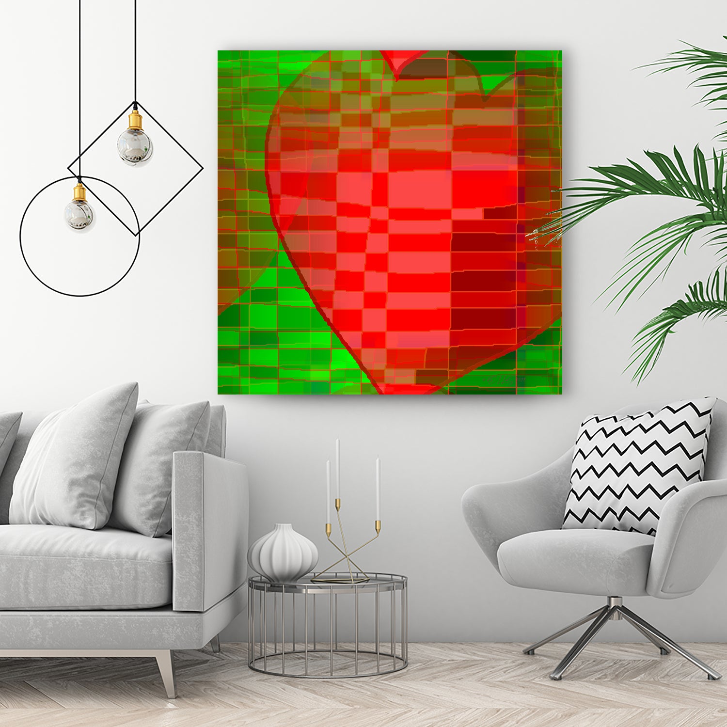 Muttertag 2023 by Thomas Dellenbach dELLaS on GIANT ART - red digital painting