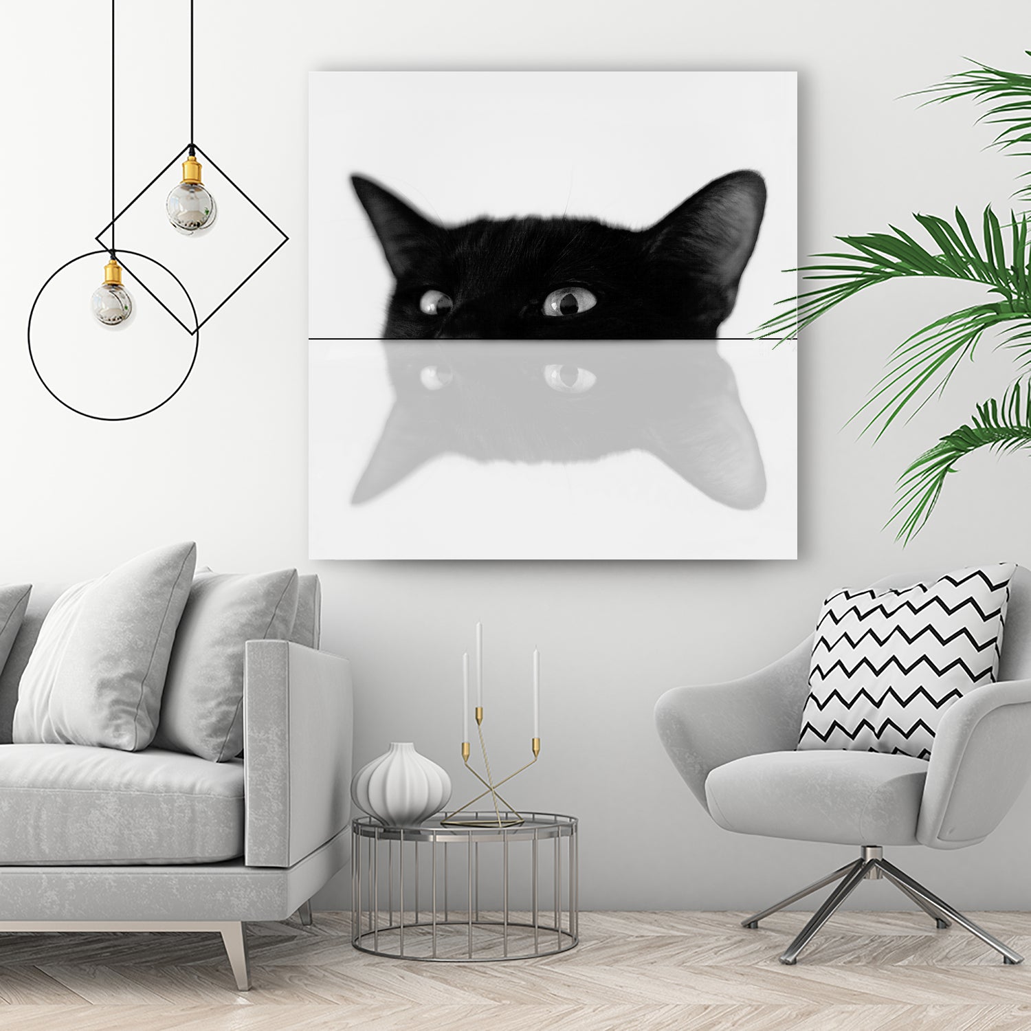 Cat by Tsvetelina Yurukova on GIANT ART - black photo illustration