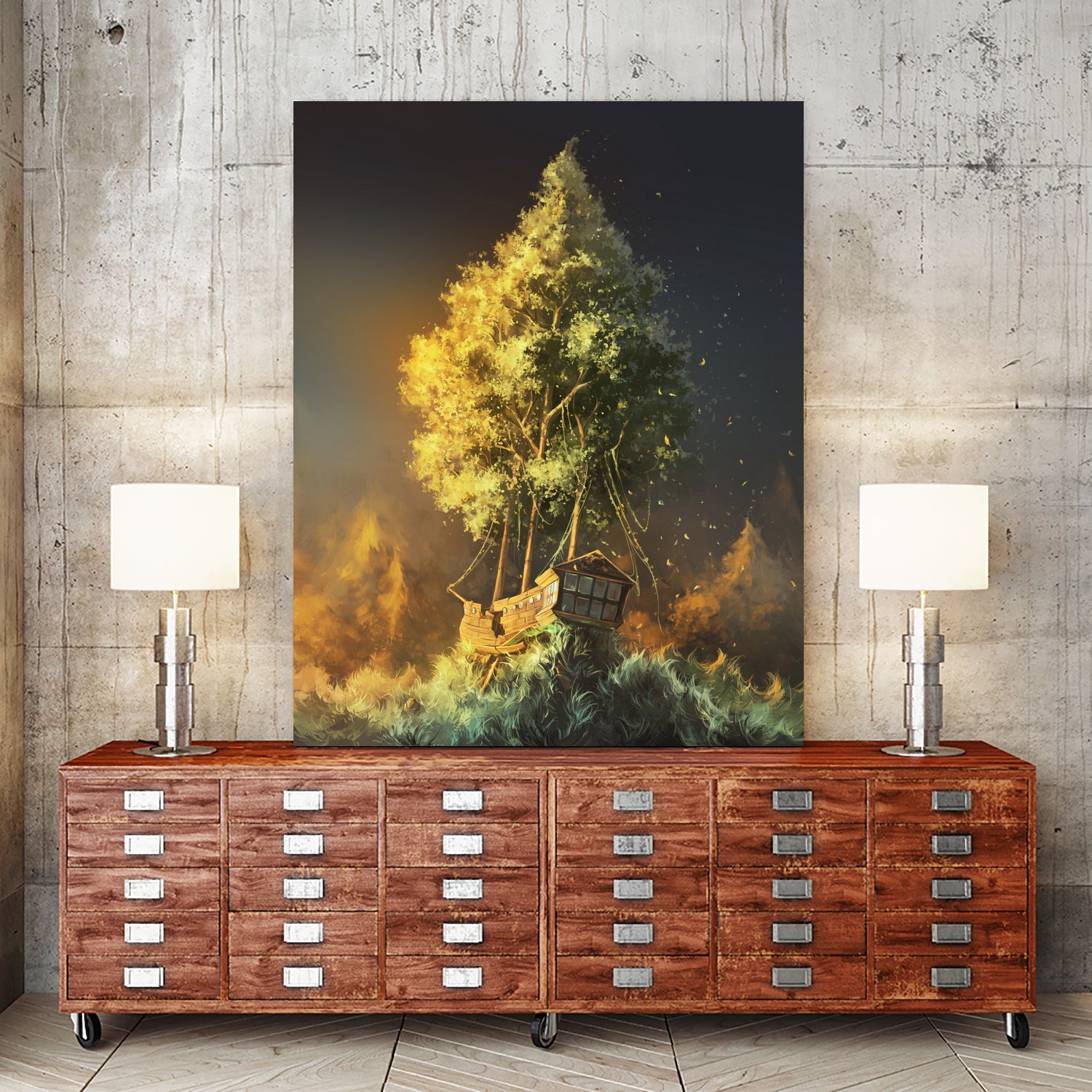 Second Life by Cyril Rolando on GIANT ART - green digital painting