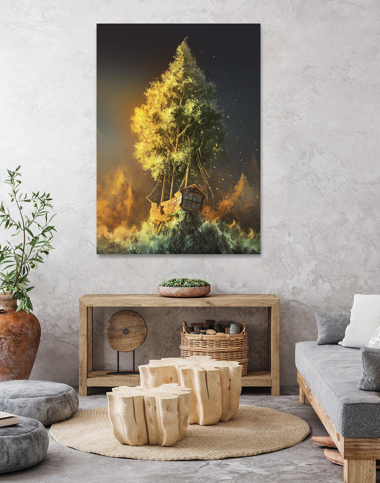 Second Life by Cyril Rolando on GIANT ART - green digital painting