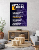 Kobe Bryant Basketball by Muamar Kadhafi on GIANT ART - black digital drawing