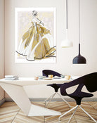 The Golden Gown by Jennifer Griffey on GIANT ART - yellow digital painting