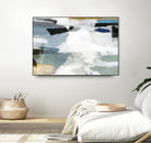 Brush Formation II by Pi Studio on GIANT ART - blue mixed media