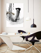 A Loner I by Pi Studio on GIANT ART - gray mixed media