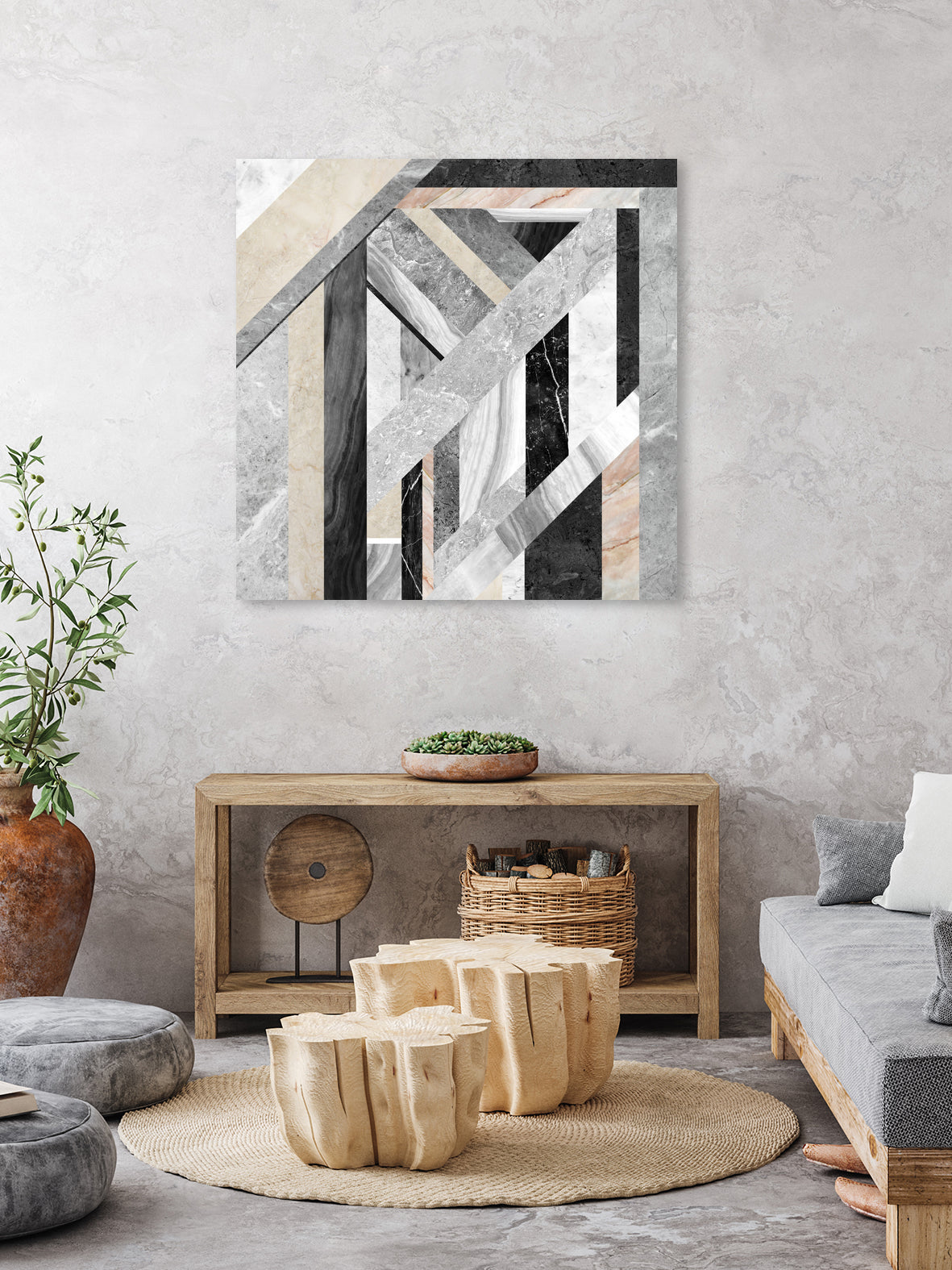 Paradox II by Pi Studio on GIANT ART - gray mixed media