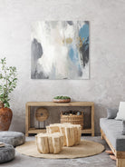 Gray Days II by Pi Studio on GIANT ART - blue mixed media