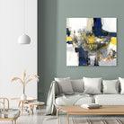 Round Trip I by Pi Studio on GIANT ART - yellow mixed media