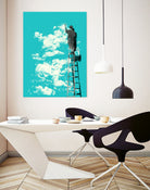 Optimist by matheus lopes on GIANT ART - blue digital drawing