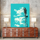 Optimist by matheus lopes on GIANT ART - blue digital drawing