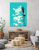 Optimist by matheus lopes on GIANT ART - blue digital drawing