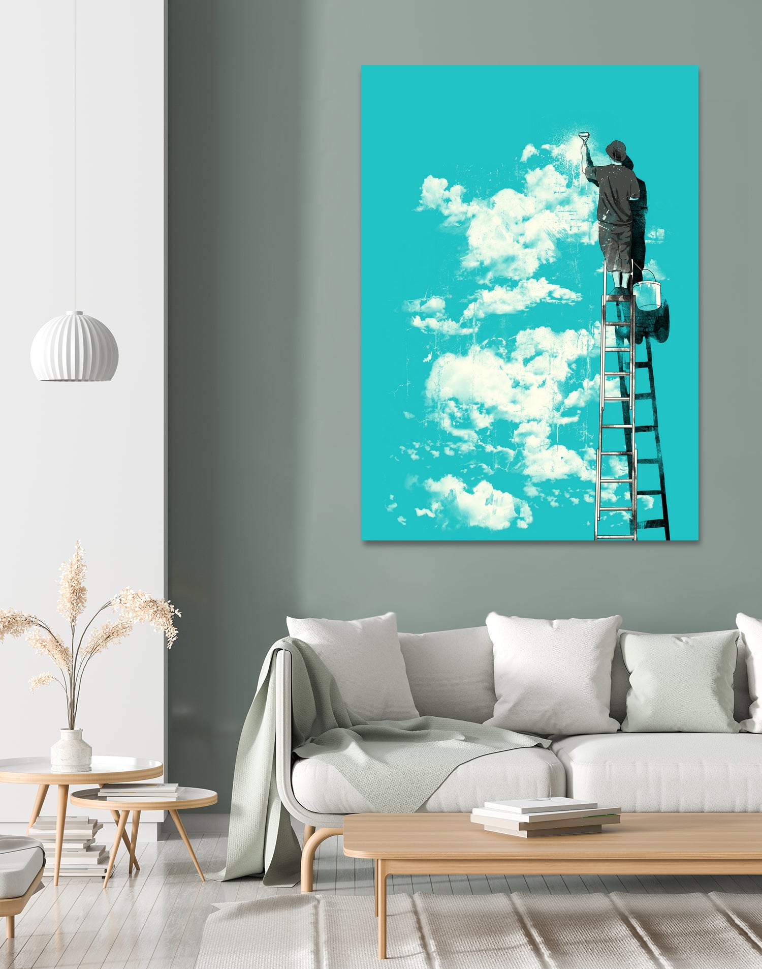 Optimist by matheus lopes on GIANT ART - blue digital drawing