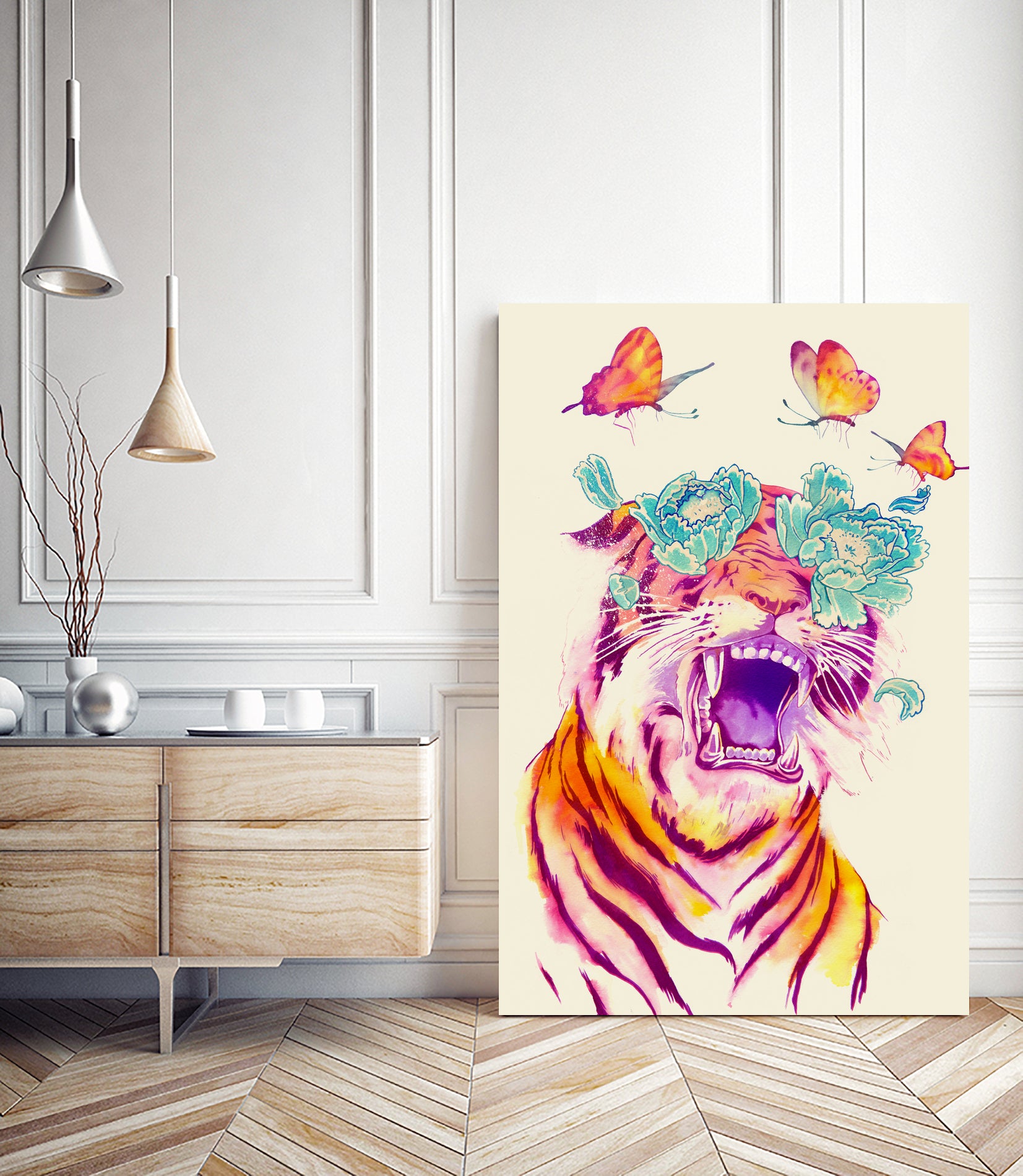 Tropicalia by matheus lopes on GIANT ART - pink digital painting