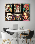 Street Art Scrapping VALENCIA "pardoned graffiti" by Bernat Sendra on GIANT ART - yellow photo illustration