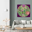 Hyperbolic Jungle by Digital Crafts on GIANT ART - green digital painting