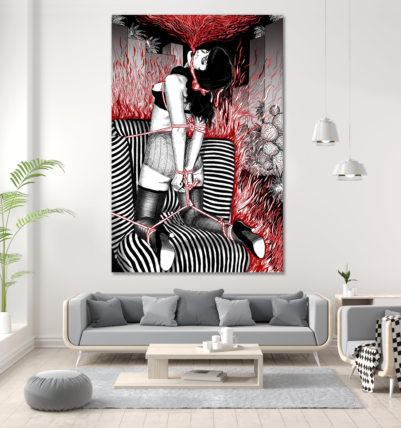 My Own Private Alcatraz by Petra Brnardic on GIANT ART - white digital painting