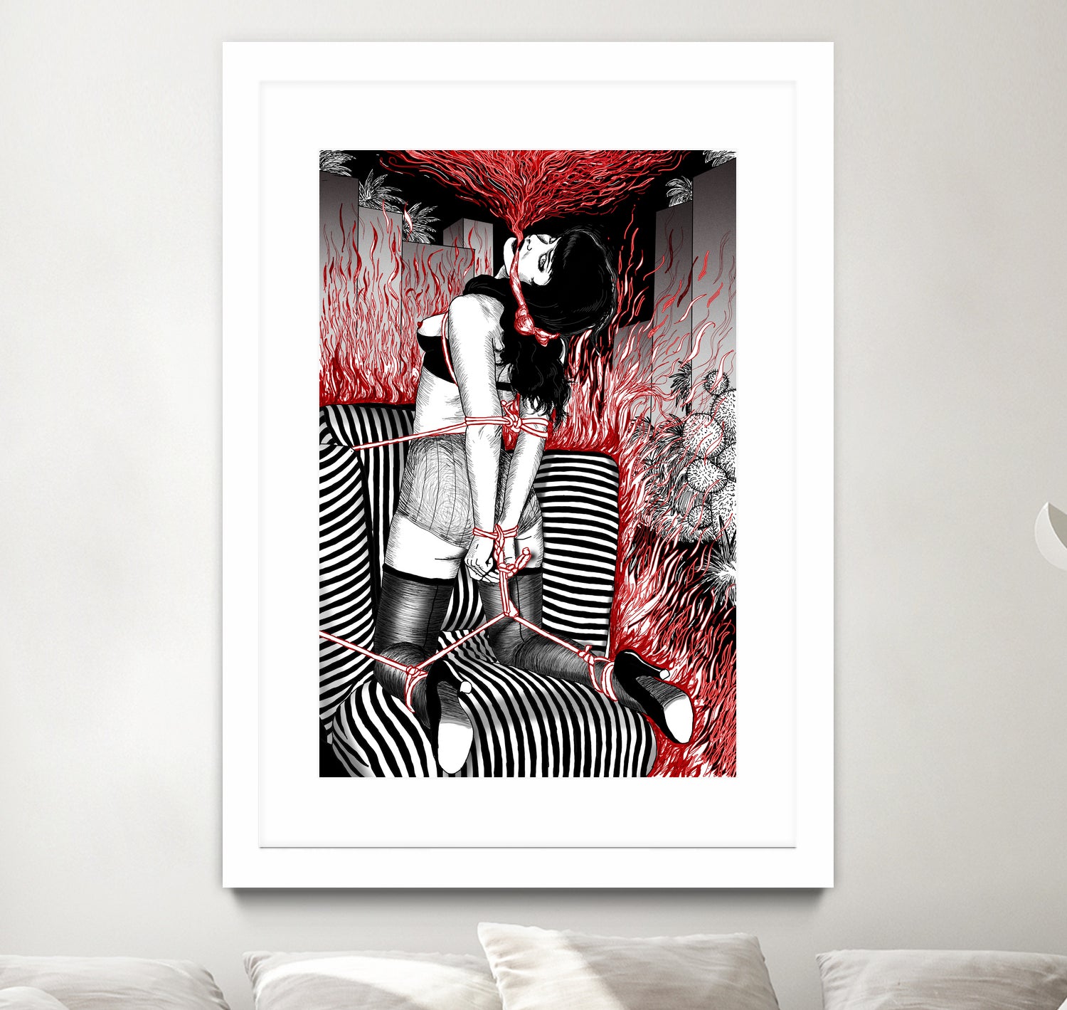 My Own Private Alcatraz by Petra Brnardic on GIANT ART - white digital painting