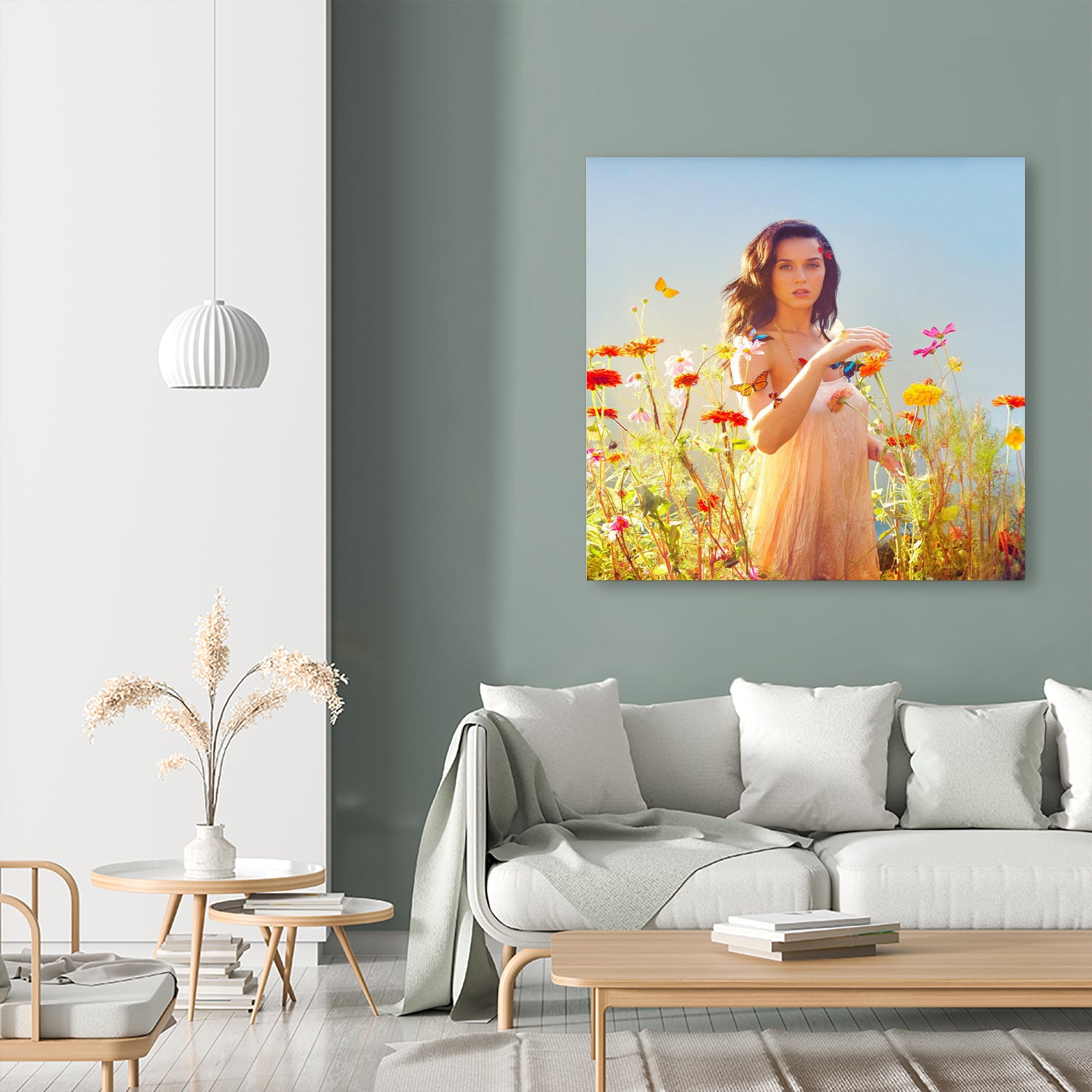 Katy Perry in the Garden by francis mosciski on GIANT ART - white digital painting