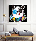 Funny Panda by Desi Setyoningrum on GIANT ART - white cartooning