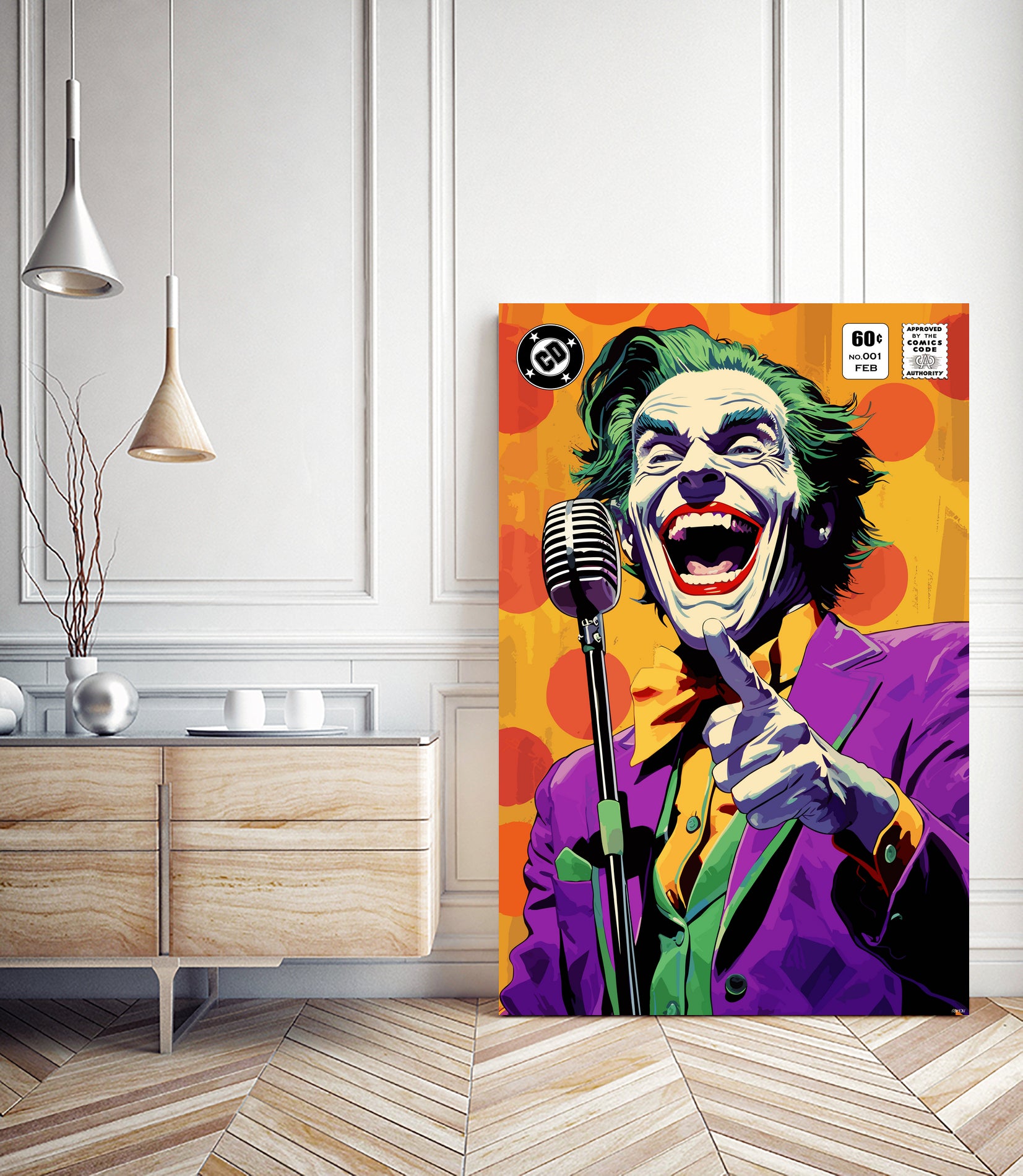 The Killing Joke by Ramon Souza on GIANT ART - yellow vector illustration