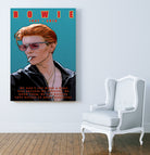 Bowie: Memento mori by Dan Avenell on GIANT ART - blue digital painting