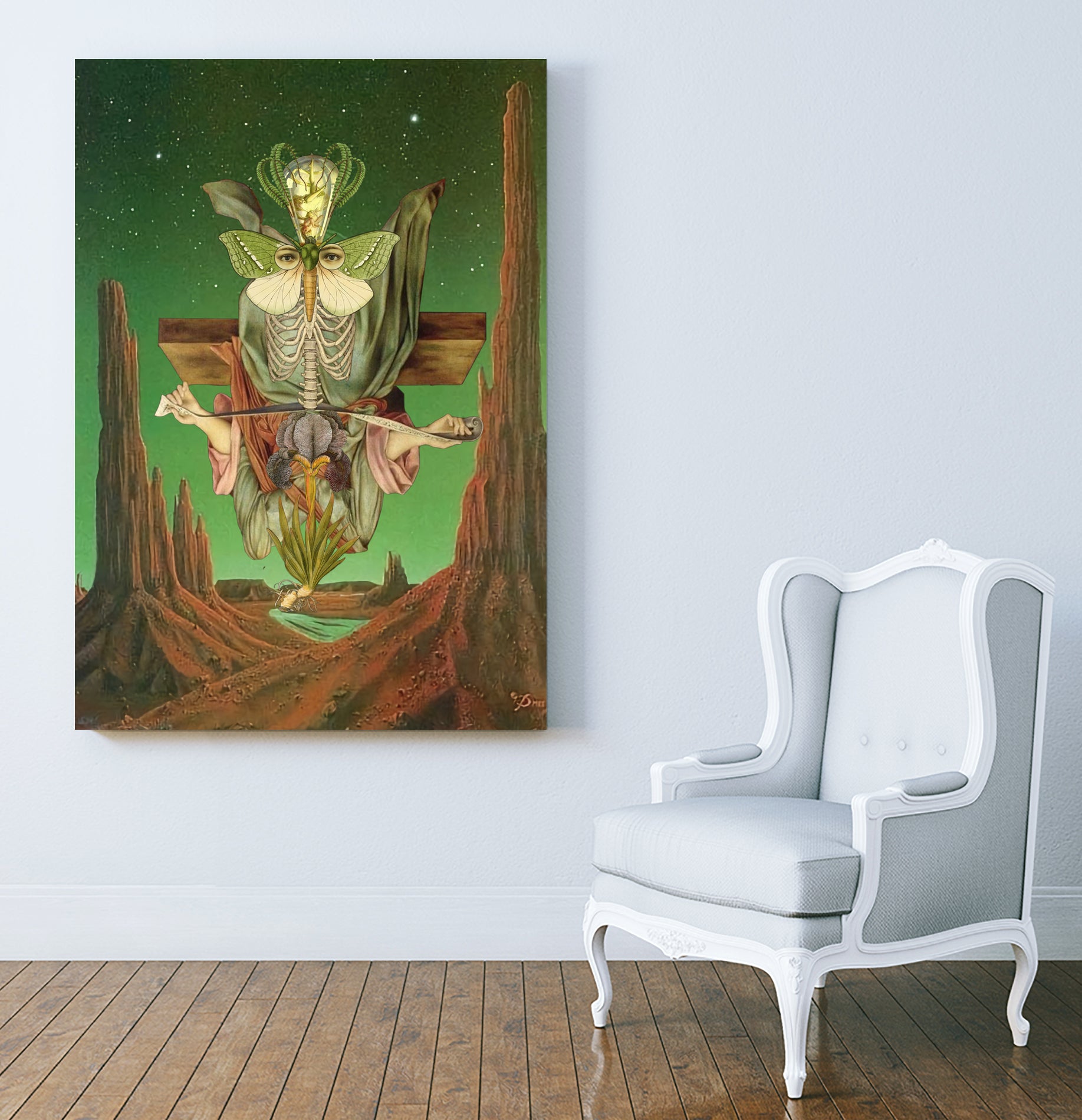 roots by Julia Lillard on GIANT ART - green photo manipulation