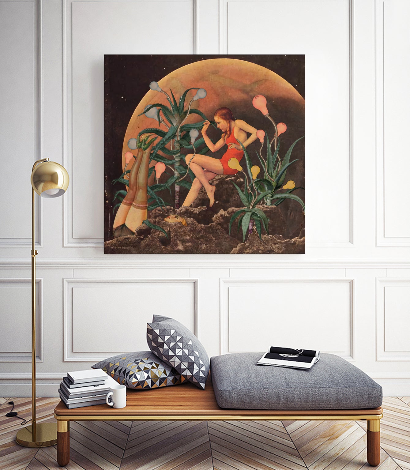 how does your garden grow by Julia Lillard on GIANT ART - orange photo manipulation