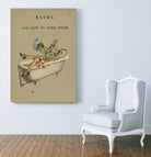 baths and how to take them by Julia Lillard on GIANT ART - gray photo manipulation