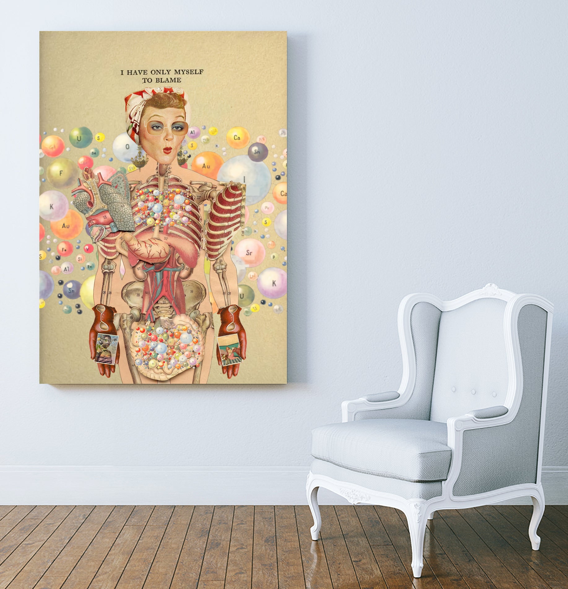 i have only myself to blame by Julia Lillard on GIANT ART - yellow photo manipulation